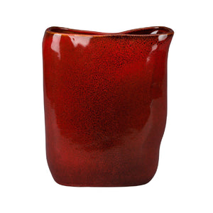   Red Ceramic Vase | Oroa.com