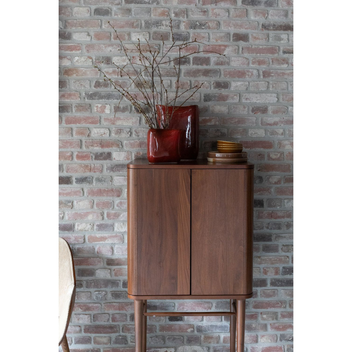   Red Ceramic Vase | Oroa.com