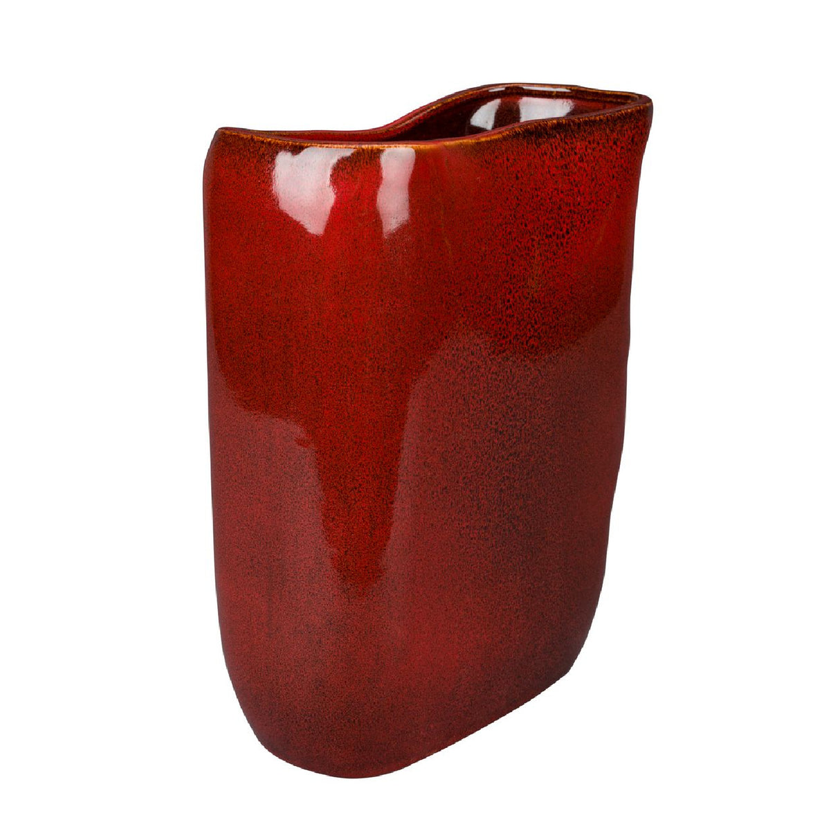   Red Ceramic Vase | Oroa.com