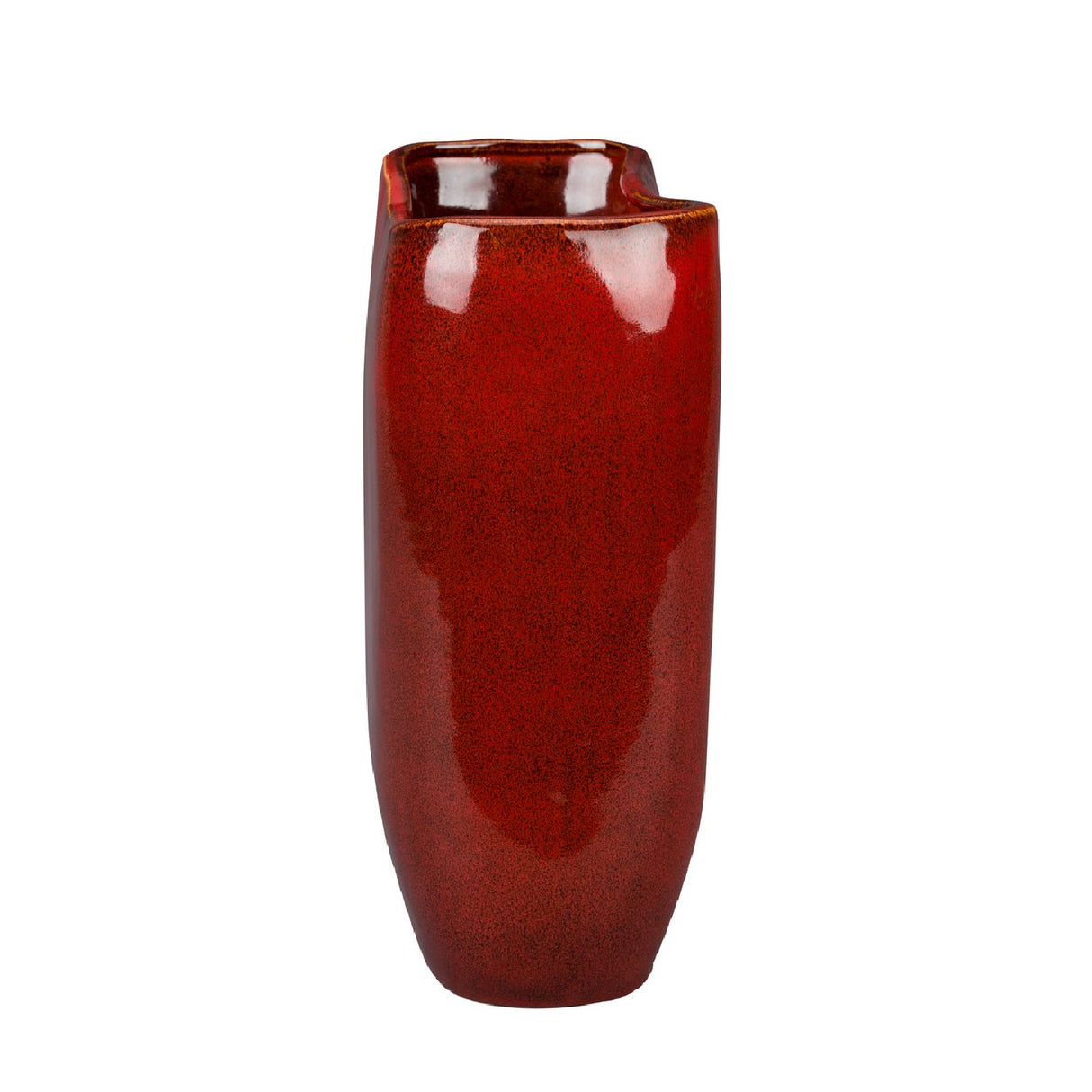   Red Ceramic Vase | Oroa.com
