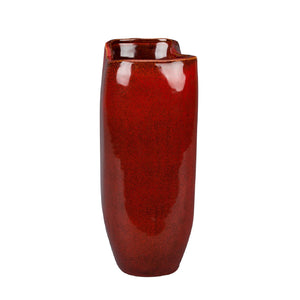   Red Ceramic Vase | Oroa.com