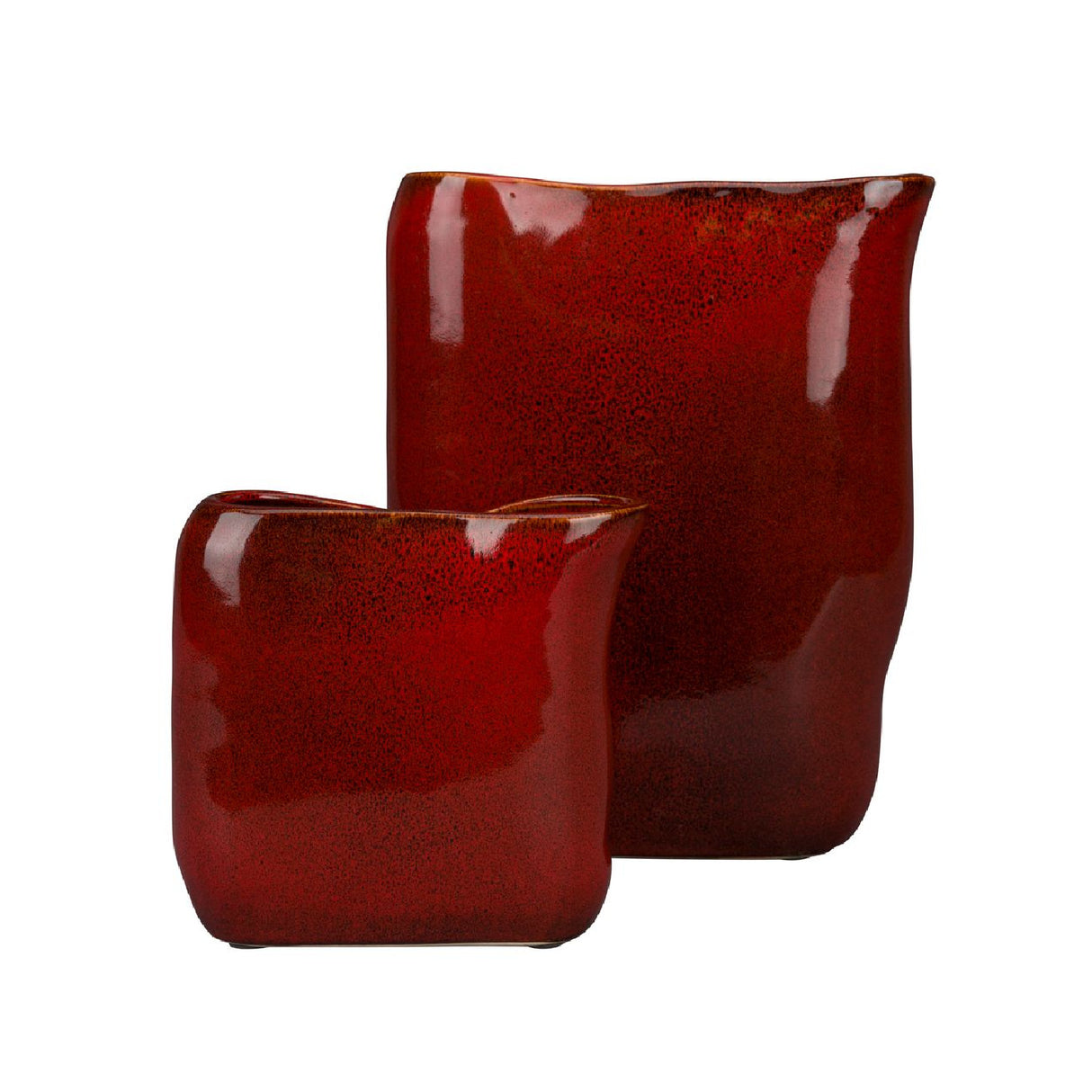   Red Ceramic Vase | Oroa.com