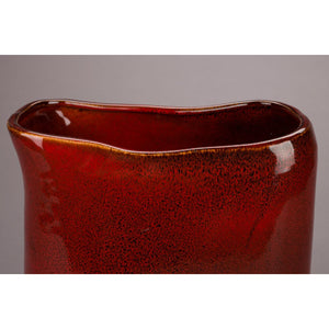   Red Ceramic Vase | Oroa.com