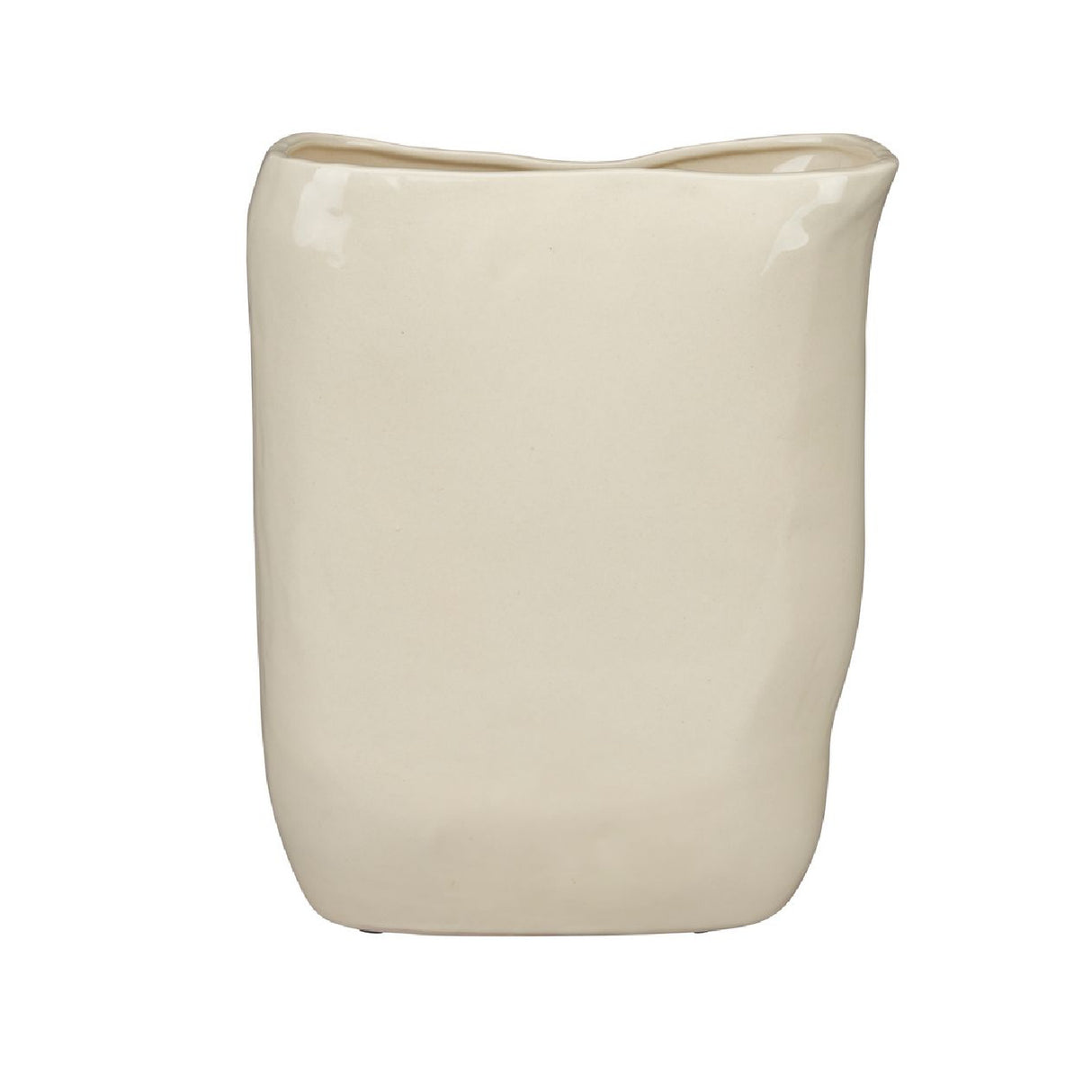   Beige Ceramic Vase | Oroa.com