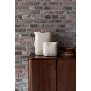   Beige Ceramic Vase | Oroa.com