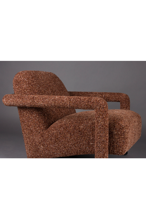 Melange Fabric Lounge Chair | Dutchbone Kent | Oroa.com