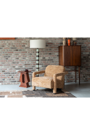 Melange Fabric Lounge Chair | Dutchbone Kent | Oroa.com