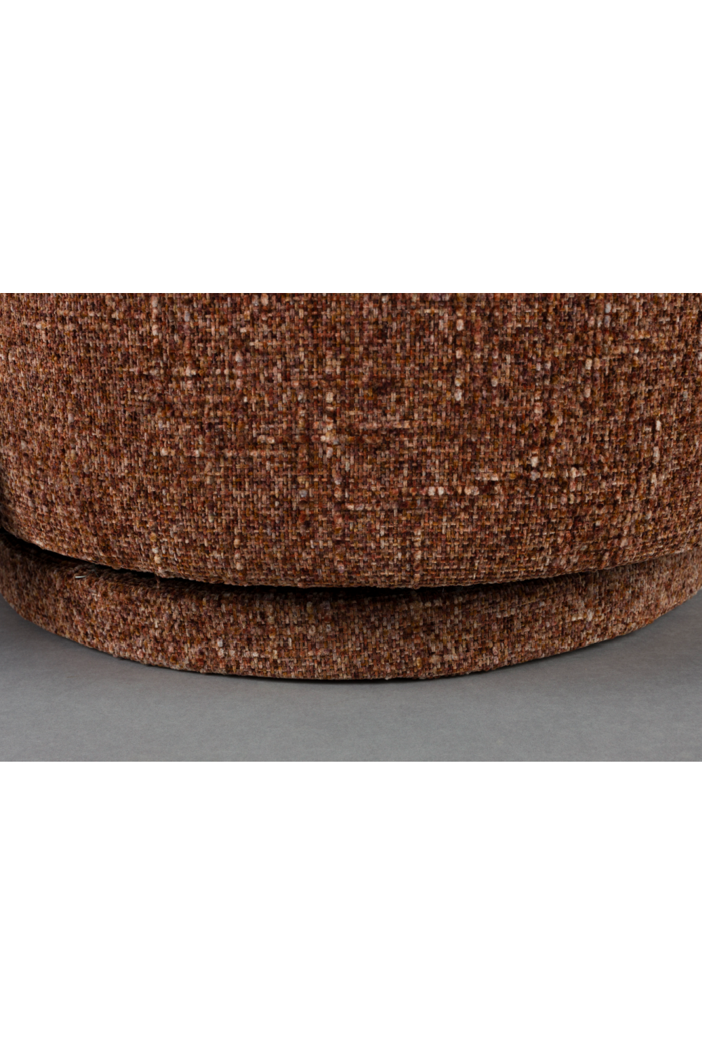 Melange Fabric Swivel Lounge Chair | Dutchone Rose | Oroa.com