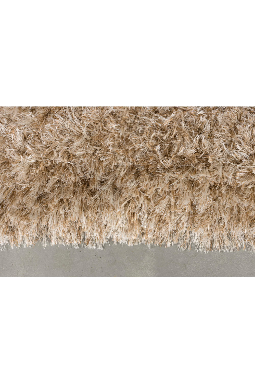 Beige Wool Carpet | Dutchbone Hairy | Oroa.com