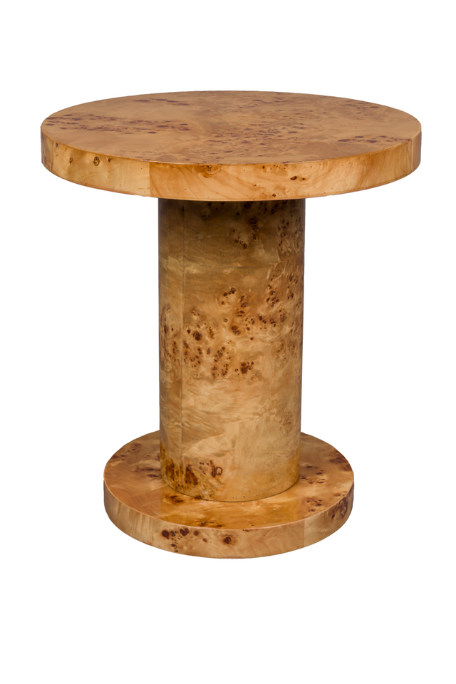 Glossy Wooden Side Table | Dutchbone Quinn | Oroa.com