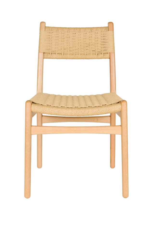 Woven Paper Dining Chairs (2) | Dutchbone Cecile | Oroa.com