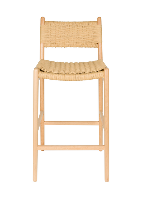 Woven Paper Counter Stool | Dutchbone Cecile | Oroa.com