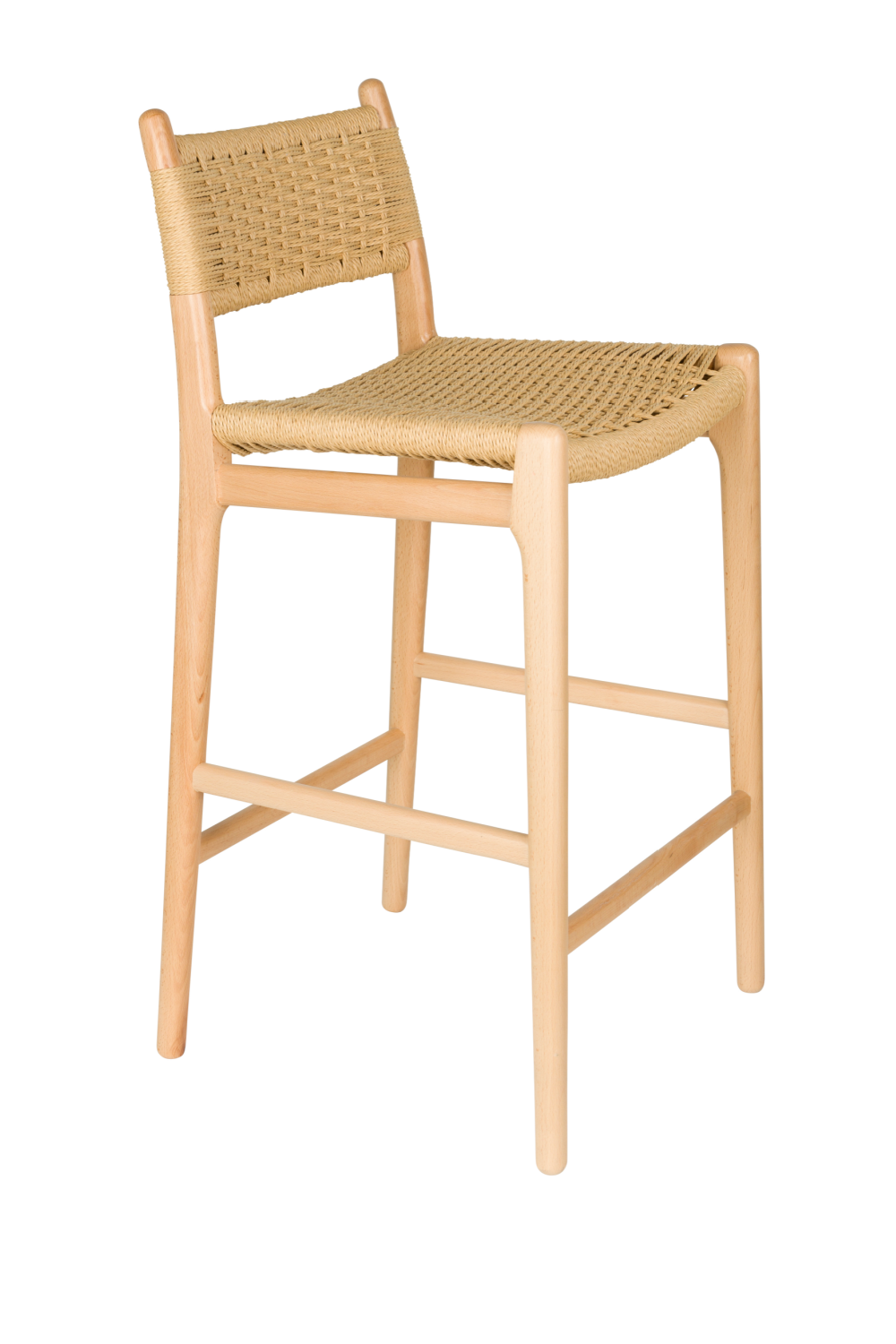 Woven Paper Counter Stool | Dutchbone Cecile | Oroa.com