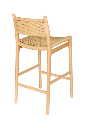 Woven Paper Counter Stool | Dutchbone Cecile | Oroa.com