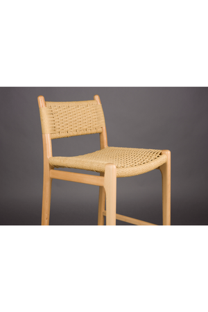 Woven Paper Counter Stool | Dutchbone Cecile | Oroa.com