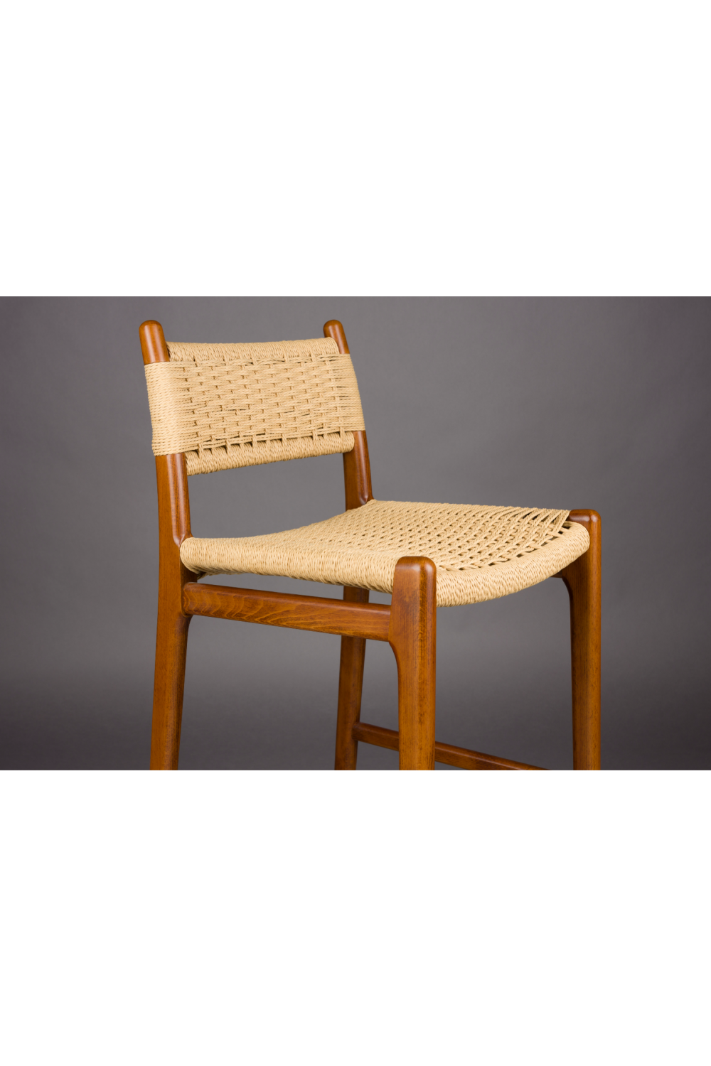 Woven Paper Counter Stool | Dutchbone Cecile | Oroa.com