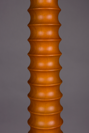 Ribbed Oak Floor Lamp | Dutchbone Horace | Oroa.com