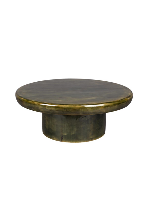 Glossy Mango Wood Coffee Table | Dutchbone Mush | Oroa.com