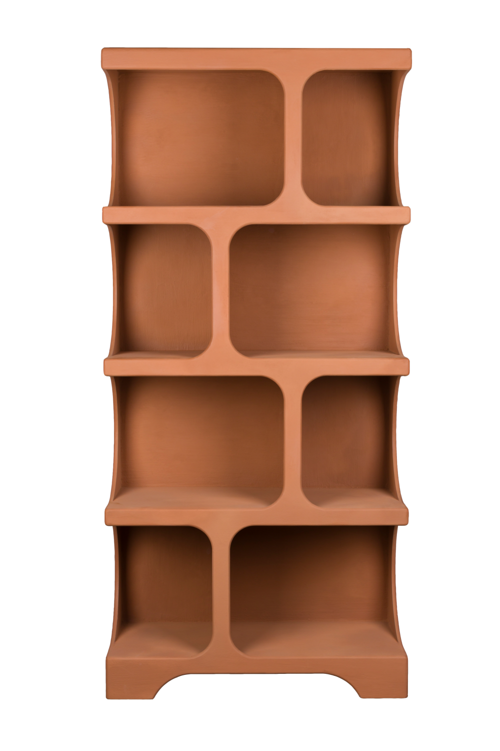 Matte Terracotta Shelf Cabinet | Dutchbone Dundee | Oroa.com