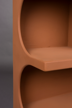Matte Terracotta Shelf Cabinet | Dutchbone Dundee | Oroa.com