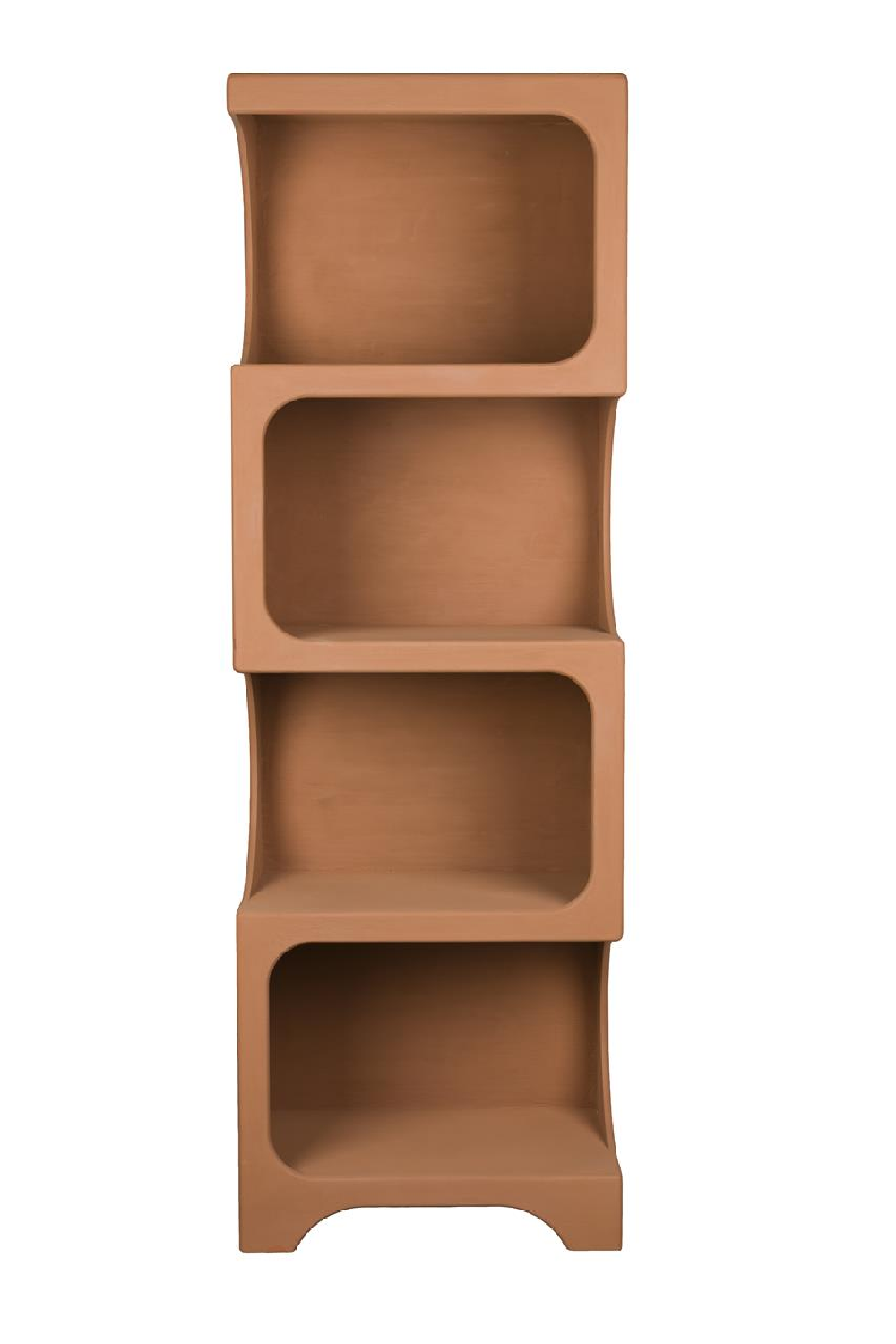 Matte Terracotta Shelf Cabinet | Dutchbone Dundee