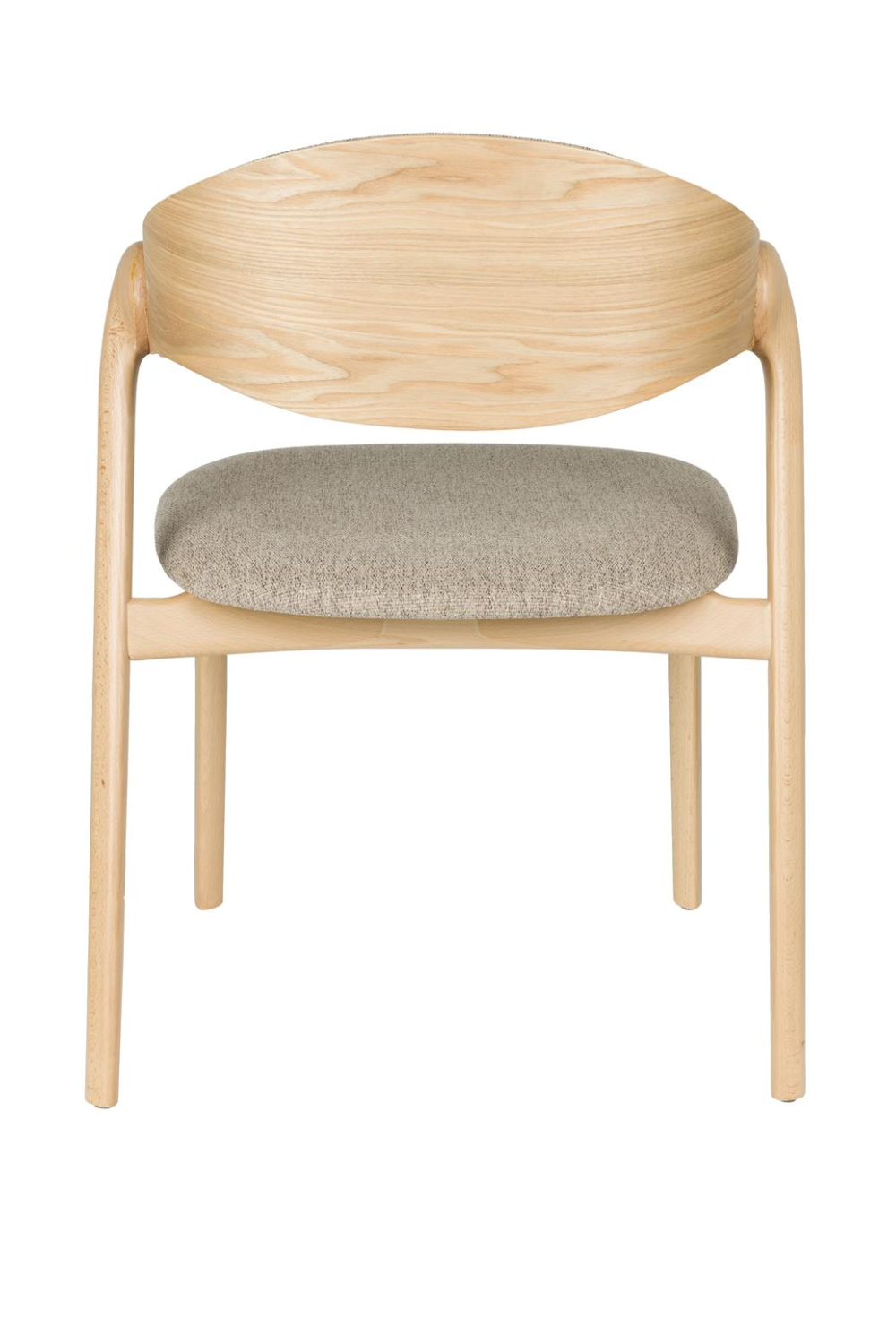 Natural Beech Dining Chairs (2) | Dutchbone Babington | Oroa.com