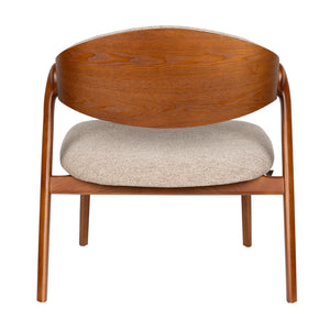   Wooden Framed Lounge Chair | Oroa.com