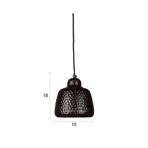   Carved Mango Wood Pendant Lamp | Oroa.com