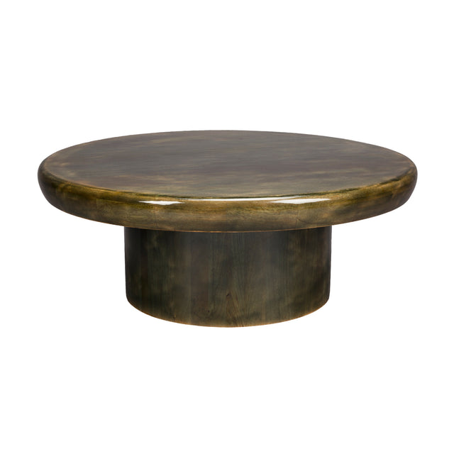 Modern furniture - Green Mango Wood Coffee Table - www.oroa.com