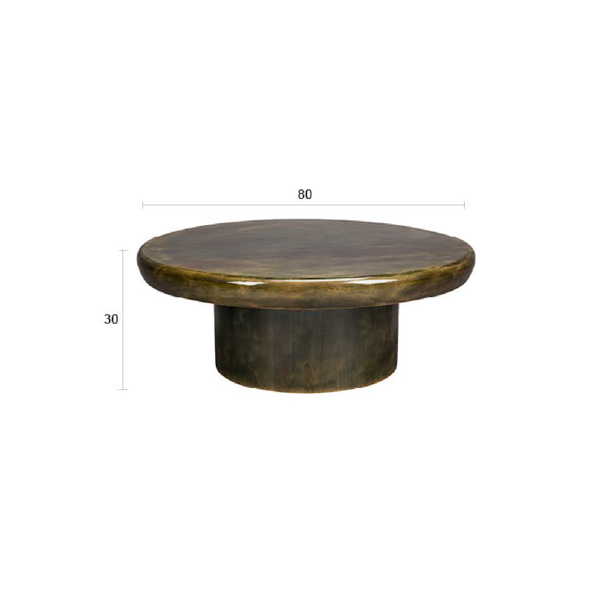   Modern furniture - Green Mango Wood Coffee Table - www.oroa.com | Oroa.com