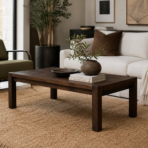   Modern furniture - Walnut Finished Coffee Table - www.oroa.com | Oroa.com