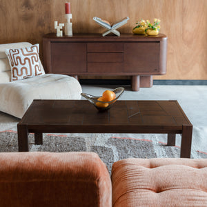   Modern furniture - Walnut Finished Coffee Table - www.oroa.com | Oroa.com