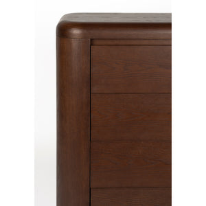   Walnut Wood 3-Drawer Cabinet | Oroa.com