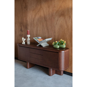   Modern furniture - Walnut Finished 2-Door Sideboard - www.oroa.com | Oroa.com