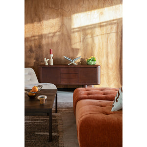   Modern furniture - Walnut Finished 2-Door Sideboard - www.oroa.com | Oroa.com