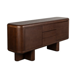   Modern furniture - Walnut Finished 2-Door Sideboard - www.oroa.com | Oroa.com