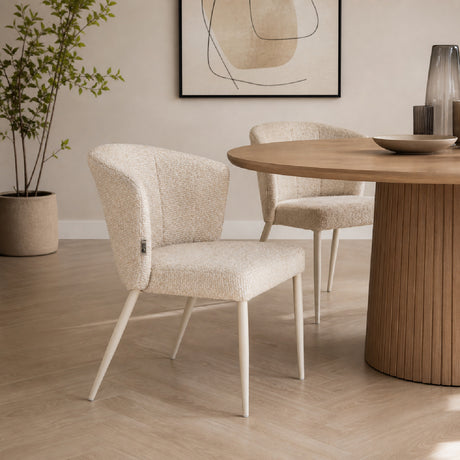   Modern furniture - Curved-Back Dining Chairs (2) - www.oroa.com | Oroa.com