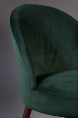 Fabric Upholstered Dining Chairs (2) | Dutchbone Barbara | Oroa.com