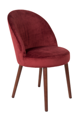 Fabric Upholstered Dining Chairs (2) | Dutchbone Barbara | Oroa.com