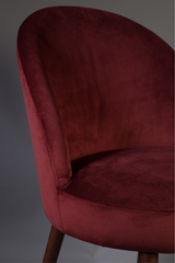 Fabric Upholstered Dining Chairs (2) | Dutchbone Barbara | Oroa.com