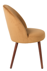 Fabric Upholstered Dining Chairs (2) | Dutchbone Barbara | Oroa.com