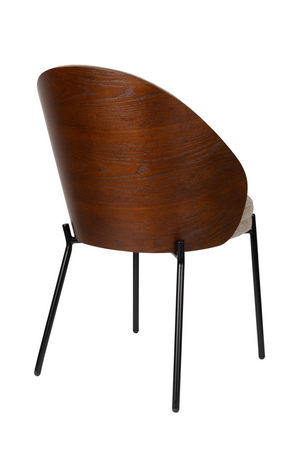 Beige Fabric Dining Chairs (2) | Dutchbone Rodin | OROA.com