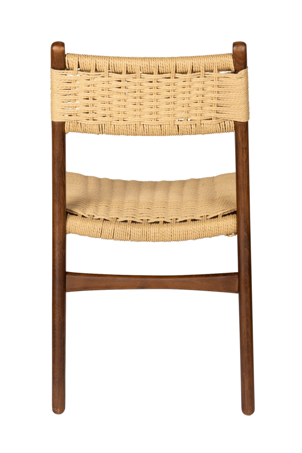 Knitted Cord Dining Chairs (2) | Dutchbone Cecile | OROA.com