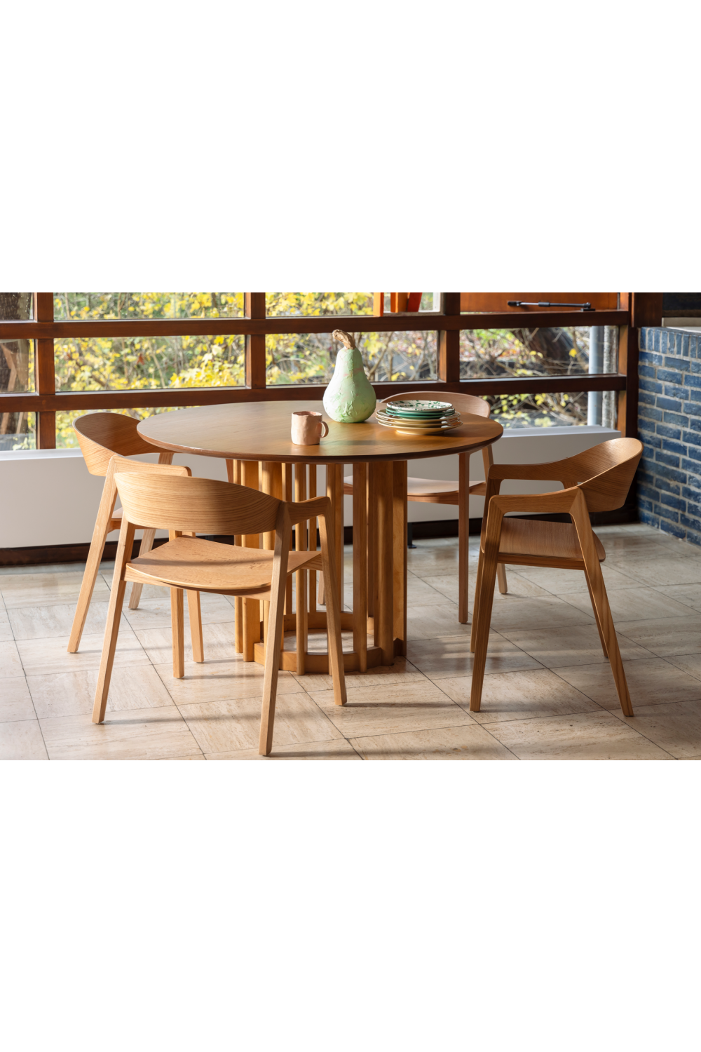 Wooden Dining Armchairs (2) | Dutchbone Westlake | Oroa.com