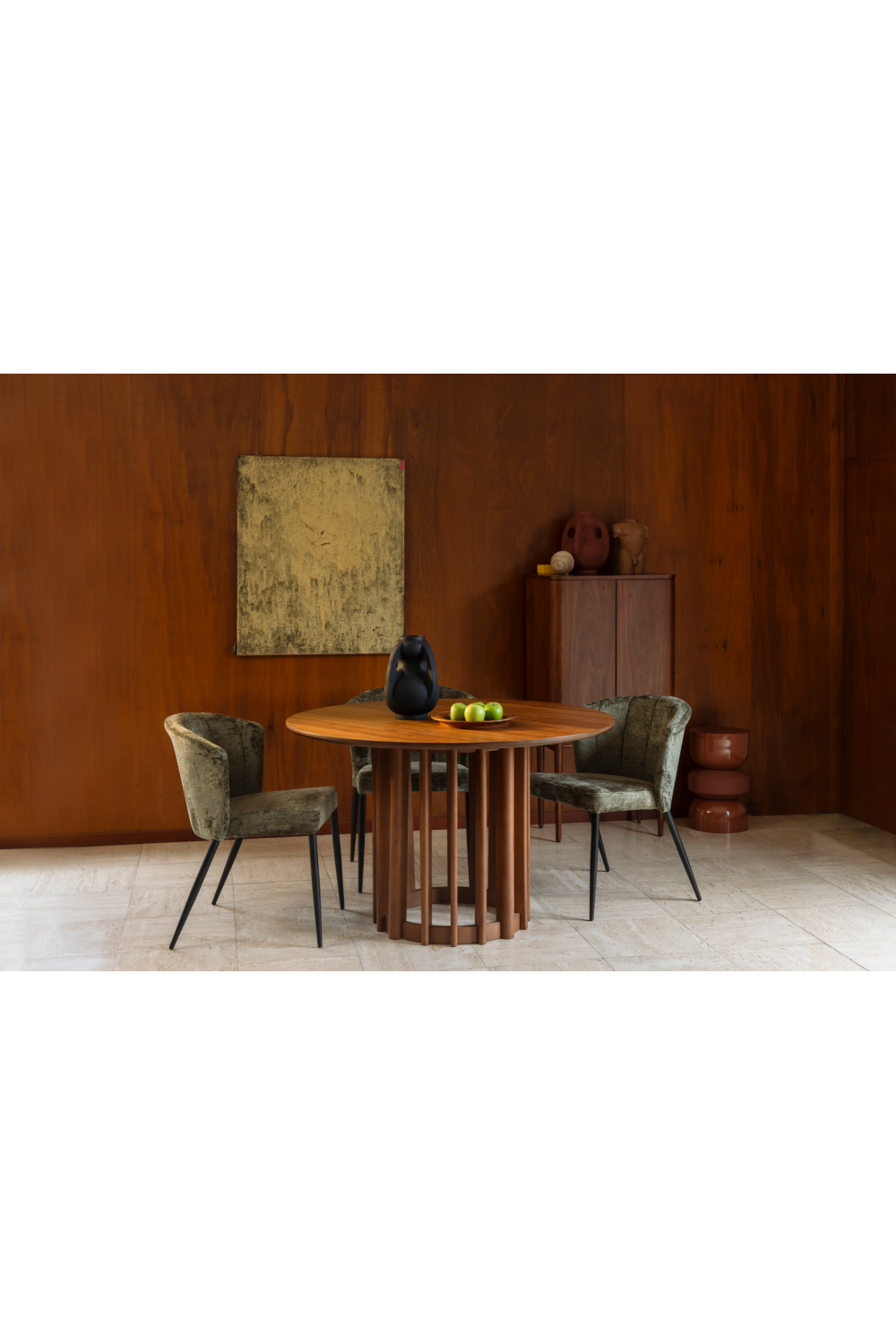 Upholstered Dining Chairs (2) | Dutchbone Georgia | OROA.com