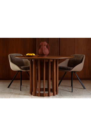 Upholstered Shell Dining Chairs (2) | Dutchbone Wakefield | OROA.com