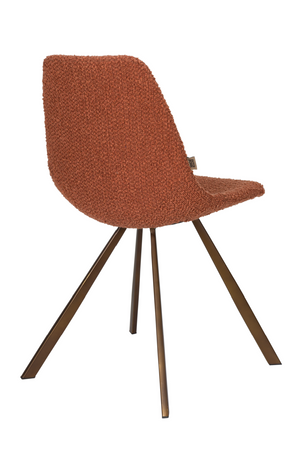 Bouclé Bucket Dining Chair (2) | Dutchbone Franky | OROA.com