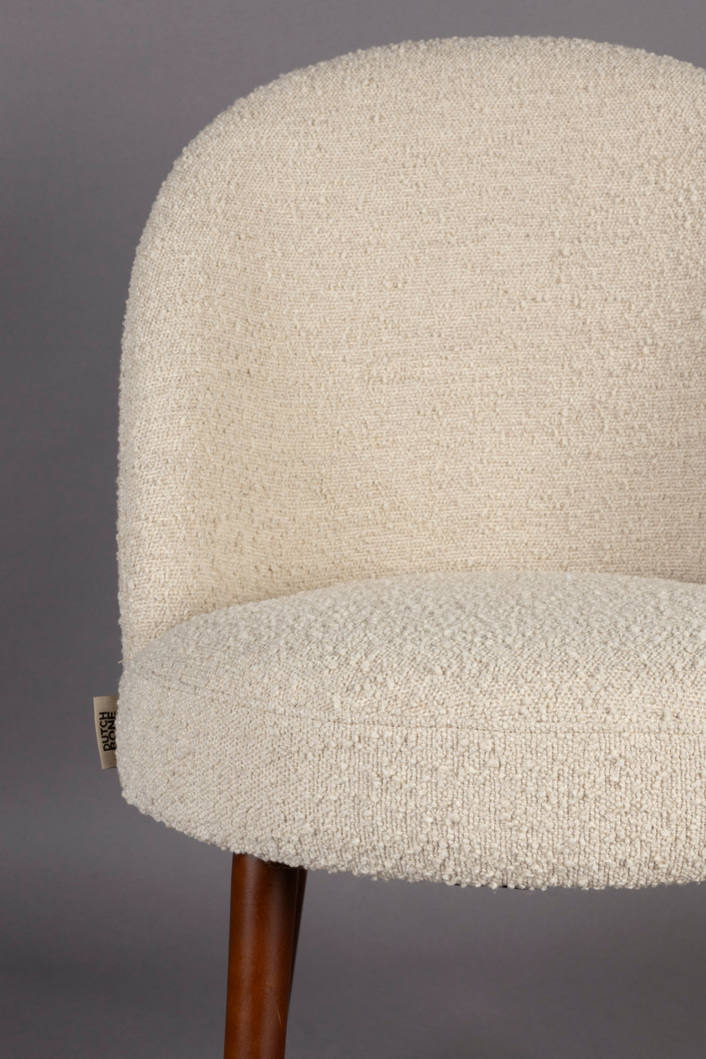 Fabric Upholstered Dining Chairs (2) | Dutchbone Barbara | Oroa.com