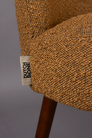 Fabric Upholstered Dining Chairs (2) | Dutchbone Barbara | Oroa.com