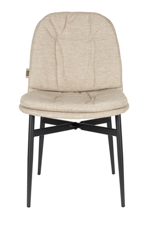 Fabric Upholstered Dining Chair (2) | Dutchbone Jade | OROA.com